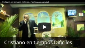 Cristiano en tiempos dificiles